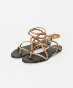 【HEWN (ヒューン)】THONG LACE-UP SANDAL