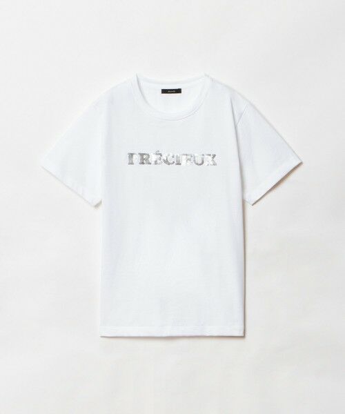 allureville / アルアバイル Tシャツ | スパンコールロゴTEE | 詳細7