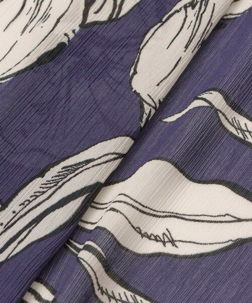 allureville / アルアバイル ミニ丈・ひざ丈ワンピース | 楊柳シアーフラワープリントワンピース | 詳細28