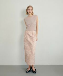 allureville / アルアバイル その他トップス | 【LOULOU WILLOUGHBY】リブコルセットラメプルオーバー