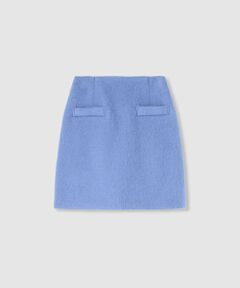 allureville / アルアバイル ミニ・ひざ丈スカート | モヘヤシャギーミニスカート