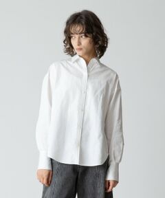 allureville / アルアバイル シャツ・ブラウス | コットンデザインスリーブブラウス