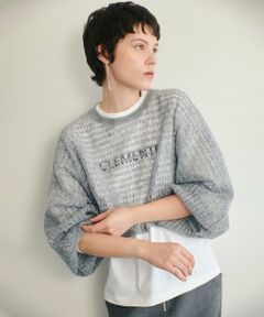 【allureville 2024 autumn&winter】<br><br>モヘヤに特殊な加工を施し、ヘアリーでありつつドライタッチという、新しい風合いのプルオーバー。<br>レーシーなメッシュ状に編み上げ、素肌とのコントラストをたのしんでいただける一着。<br>極端に短丈で、お袖にたっぷりとボリュームを出したチューブ状の特徴的なシルエットは、着るだけでスタイリングをブラッシュアップしてくれます。<br>ワンピースやオールインワンなどの上にれいやーどするスタイリングがおすすめです。<br><br>【スタッフコメント】<br>コーデに抜け感を演出するメッシュプルオーバー。<br>ショート丈になっており、お袖にたっぷりとボリュームを出したチューブ状の特徴的なシルエットになっています。<br>ワイドパンツと合わせたゆるっとスタイルや、タイトスカートなどのすっきりめのボトムスとの合わせもおすすめです。<br>ショートパンツにロングブーツとの組み合わせで、カジュアルに着こなしていただくとトレンド感が出ておすすめです◎<br><br>※照明の関係により、実際よりも色味が違って見える場合がございます。<br>またパソコン・スマートフォンなどの環境により、製品と画像のカラーが異なる場合もございます。<br>予めご了承ください。