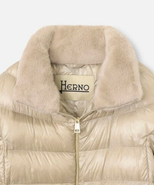 allureville / アルアバイル ダッフルコート | 【HERNO(ヘルノー)】 HIGH COLLAR FUR COMBI MIDDLE DOWN | 詳細2