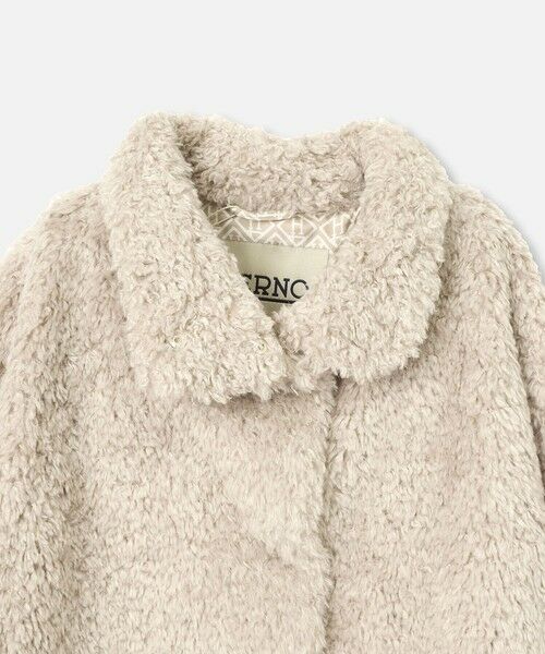 allureville / アルアバイル ダッフルコート | 【HERNO(ヘルノー)】 CURLY ECO FUR HIGH NECK CT | 詳細2