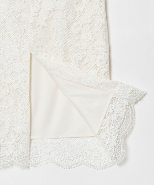 allureville / アルアバイル ミニ・ひざ丈スカート | メッシュレーススカート | 詳細10