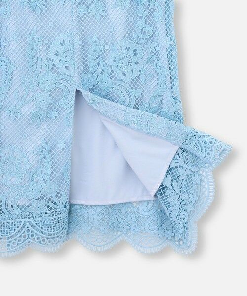 allureville / アルアバイル ミニ・ひざ丈スカート | メッシュレーススカート | 詳細20