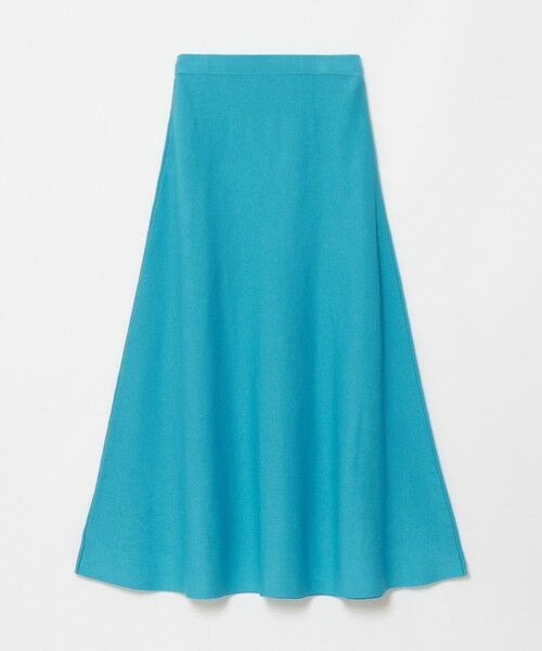 allureville / アルアバイル ミニ・ひざ丈スカート | ハイゲージペーパーヤーンフレアスカート | 詳細8