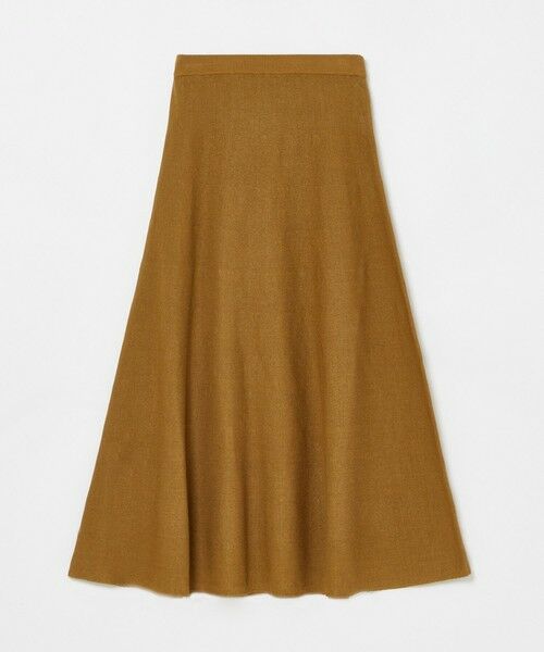 allureville / アルアバイル ミニ・ひざ丈スカート | ハイゲージペーパーヤーンフレアスカート | 詳細16