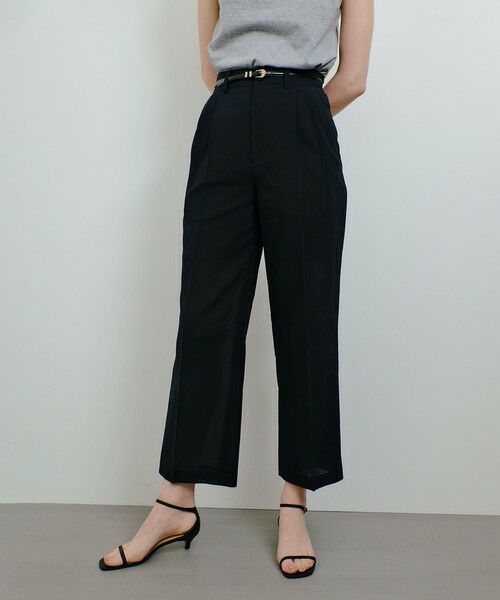 allureville / アルアバイル その他パンツ | ボイルシアーセンタープレスパンツ | 詳細14