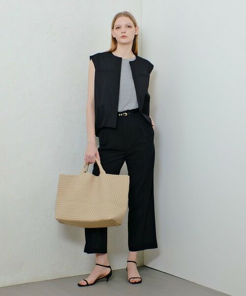 allureville / アルアバイル その他パンツ | ボイルシアーセンタープレスパンツ | 詳細17