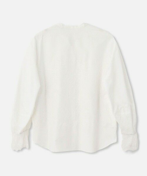 allureville / アルアバイル シャツ・ブラウス | レーシードッキングシャツ | 詳細6
