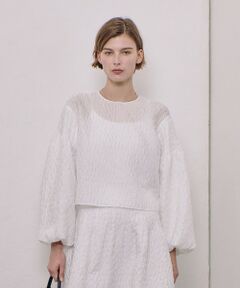 allureville / アルアバイル シャツ・ブラウス | フクレジャガードブラウス