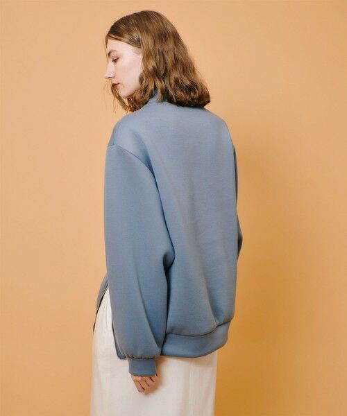 allureville / アルアバイル スウェット | ボンディングアシンメトリーZIP プルオーバー | 詳細16