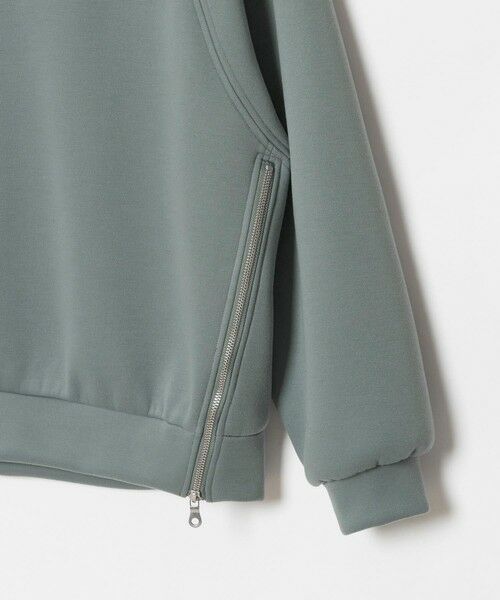 allureville / アルアバイル スウェット | ボンディングアシンメトリーZIP プルオーバー | 詳細23