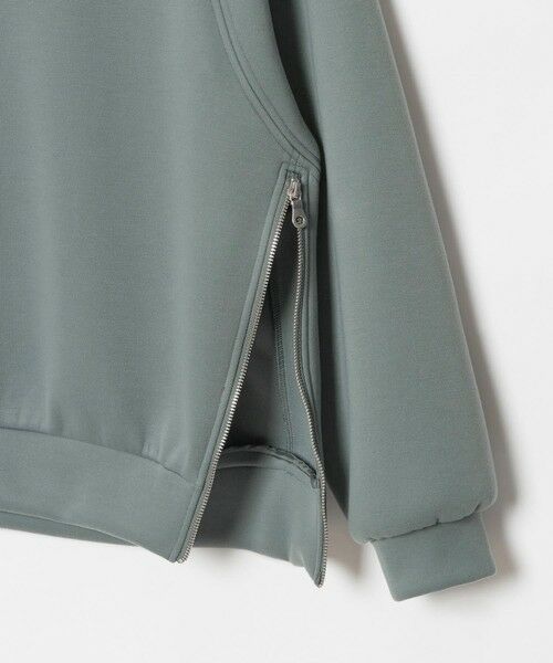 allureville / アルアバイル スウェット | ボンディングアシンメトリーZIP プルオーバー | 詳細24