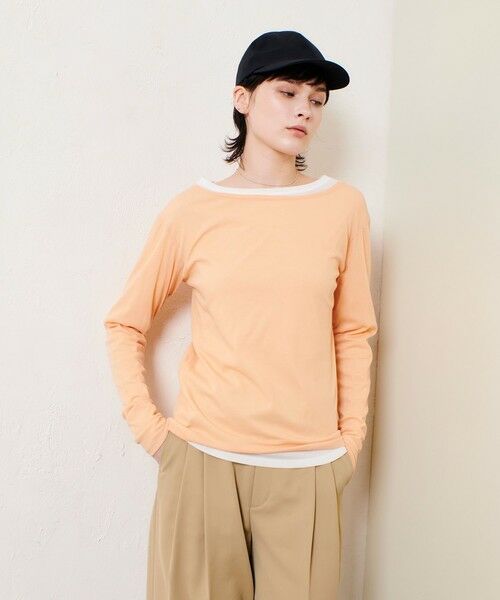 allureville / アルアバイル カットソー | シアーフライスロングスリープルオーバー | 詳細7