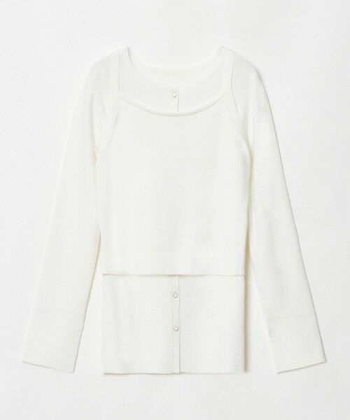 allureville / アルアバイル ニット・セーター | マルチレイヤードセット | 詳細6