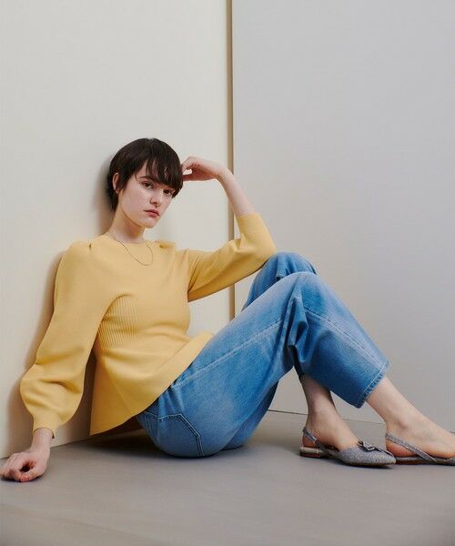 allureville / アルアバイル ニット・セーター | バックレースアッププルオーバー | 詳細11