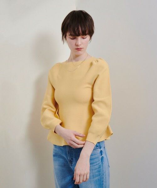 allureville / アルアバイル ニット・セーター | バックレースアッププルオーバー | 詳細8