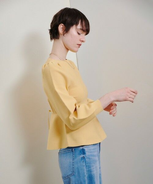 allureville / アルアバイル ニット・セーター | バックレースアッププルオーバー | 詳細9