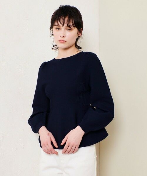 allureville / アルアバイル ニット・セーター | バックレースアッププルオーバー | 詳細15