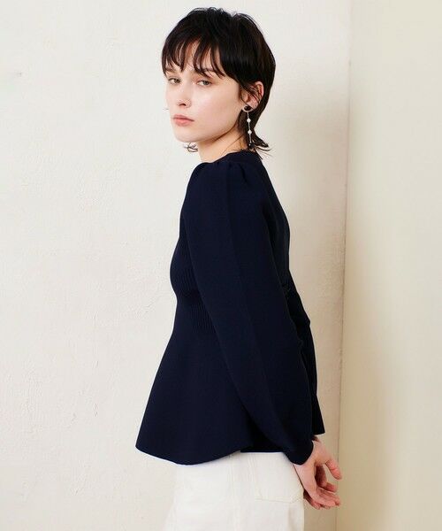 allureville / アルアバイル ニット・セーター | バックレースアッププルオーバー | 詳細16