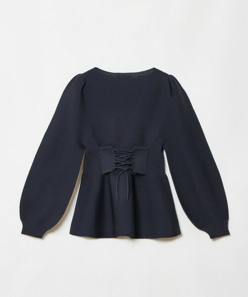 allureville / アルアバイル ニット・セーター | バックレースアッププルオーバー | 詳細19