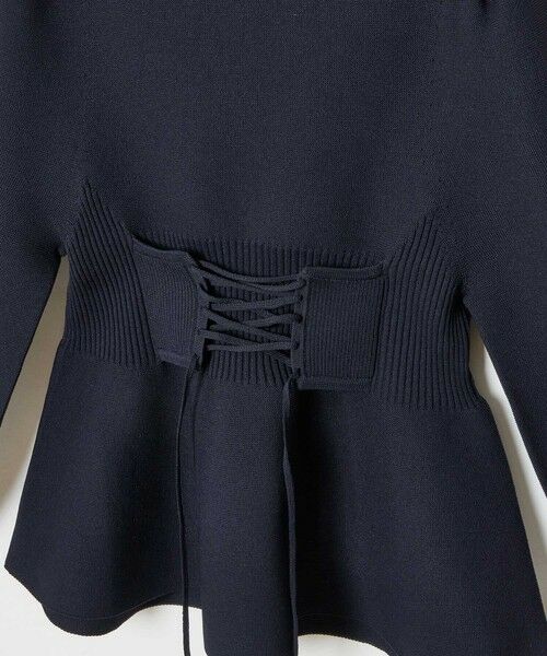 allureville / アルアバイル ニット・セーター | バックレースアッププルオーバー | 詳細22