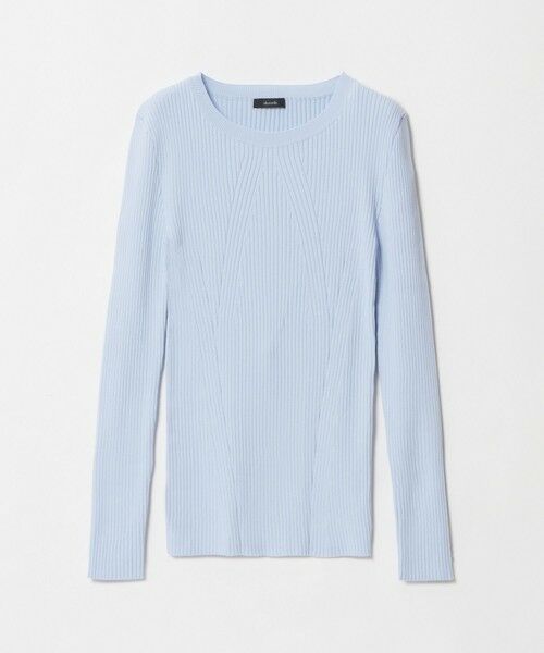 allureville / アルアバイル ニット・セーター | リブキリカエデザインプルオーバー | 詳細19