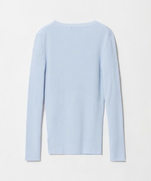 allureville / アルアバイル ニット・セーター | リブキリカエデザインプルオーバー | 詳細20