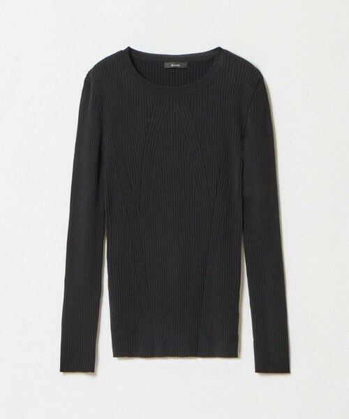 allureville / アルアバイル ニット・セーター | リブキリカエデザインプルオーバー | 詳細24