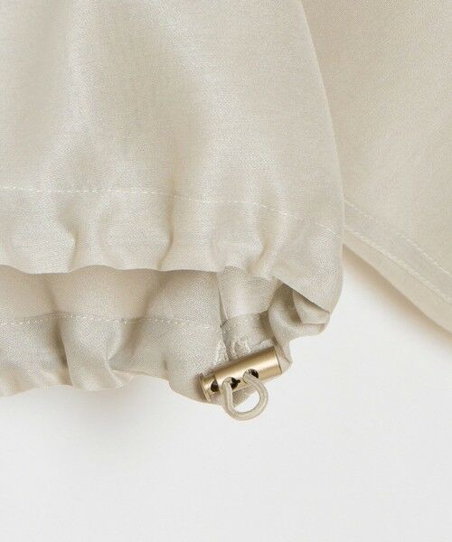 allureville / アルアバイル ブルゾン | オーガンジーステンカラーブルゾン | 詳細12