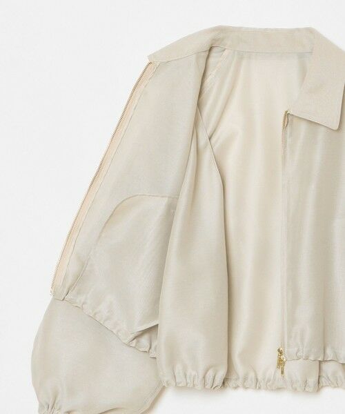 allureville / アルアバイル ブルゾン | オーガンジーステンカラーブルゾン | 詳細13