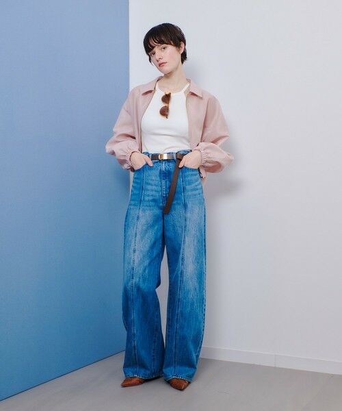 allureville / アルアバイル ブルゾン | オーガンジーステンカラーブルゾン | 詳細18