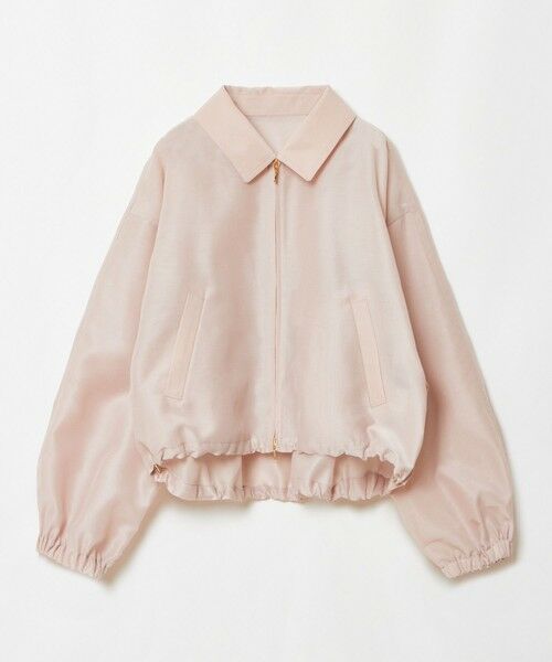 allureville / アルアバイル ブルゾン | オーガンジーステンカラーブルゾン | 詳細19