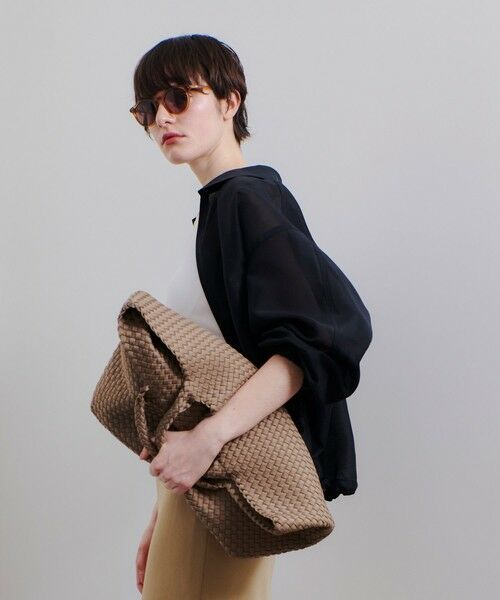 allureville / アルアバイル ブルゾン | オーガンジーステンカラーブルゾン | 詳細26