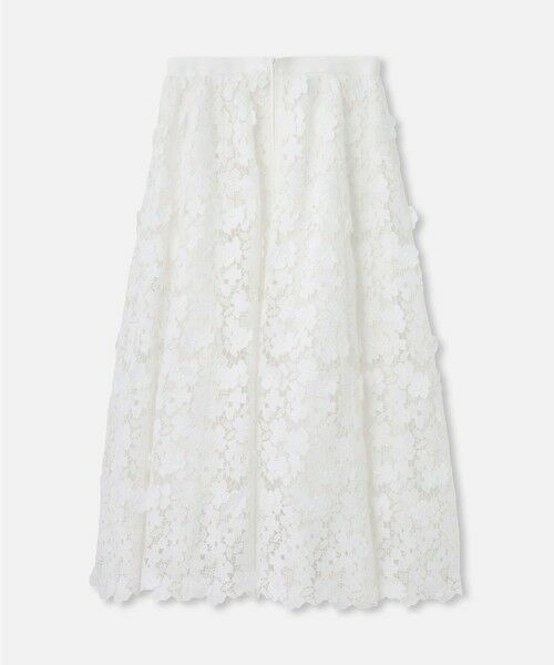 allureville / アルアバイル ミニ・ひざ丈スカート | 【LOULOU WILLOUGHBY】ケミカルフラワーレーススカート | 詳細10