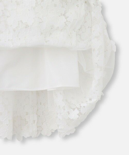 allureville / アルアバイル ミニ・ひざ丈スカート | 【LOULOU WILLOUGHBY】ケミカルフラワーレーススカート | 詳細12