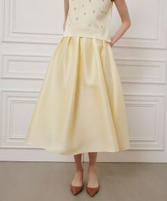 allureville / アルアバイル ロング・マキシ丈スカート | 【LOULOU WILLOUGHBY】シルキーダブルクロススカート