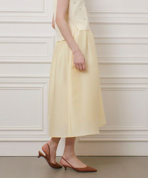 allureville / アルアバイル ロング・マキシ丈スカート | 【LOULOU WILLOUGHBY】シルキーダブルクロススカート | 詳細13