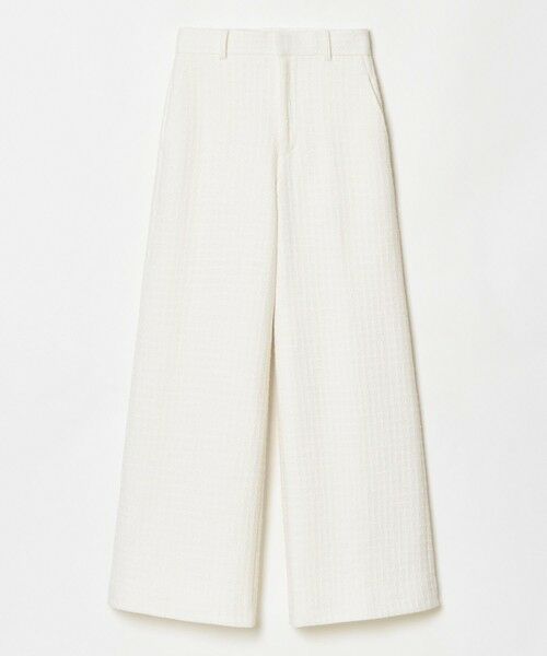 allureville / アルアバイル その他パンツ | 【LOULOU WILLOUGHBY】スラブツイードワイドパンツ | 詳細6