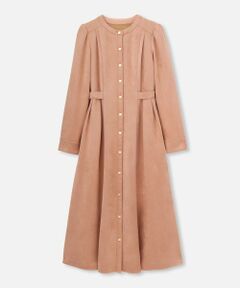 allureville / アルアバイル ロング・マキシ丈ワンピース | 【LOULOU WILLOUGHBY】スエードダブルバックルワンピース