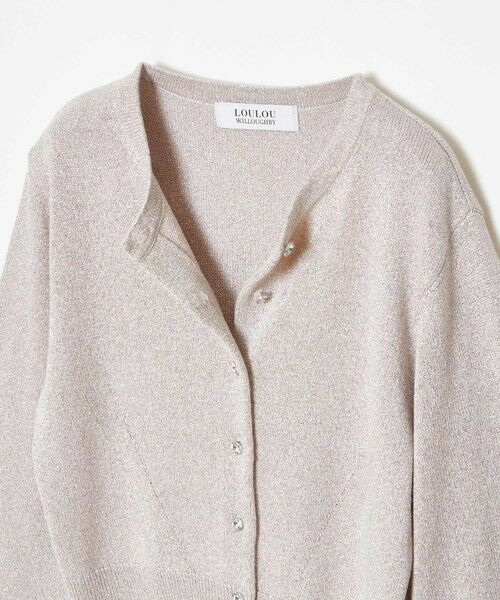 allureville / アルアバイル カーディガン・ボレロ | 【LOULOU WILLOUGHBY】ラメメランジェカーディガン | 詳細22