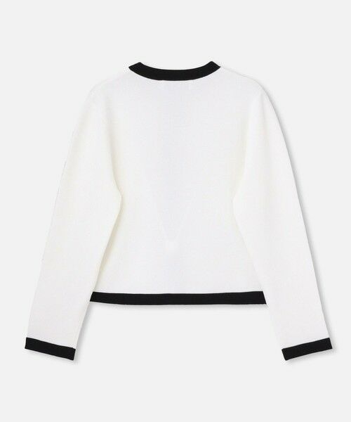 allureville / アルアバイル カーディガン・ボレロ | ◇【LOULOU WILLOUGHBY】バイカラーコンパクトカーディガン | 詳細1