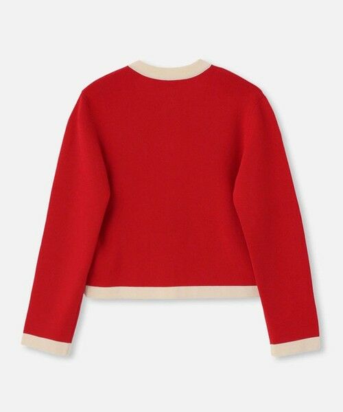 allureville / アルアバイル カーディガン・ボレロ | ◇【LOULOU WILLOUGHBY】バイカラーコンパクトカーディガン | 詳細12