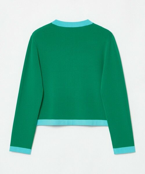 allureville / アルアバイル カーディガン・ボレロ | ◇【LOULOU WILLOUGHBY】バイカラーコンパクトカーディガン | 詳細25