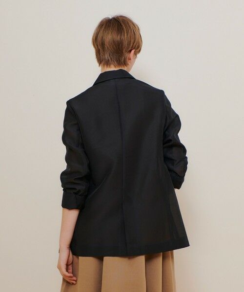 allureville / アルアバイル テーラードジャケット | ライトオーガンジーシアージャケット | 詳細23