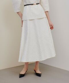 allureville / アルアバイル ミニ・ひざ丈スカート | DUTEL フレアスカート