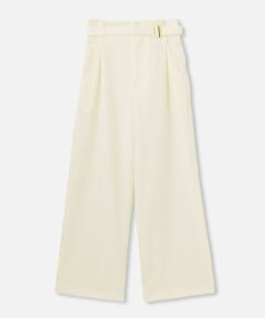 allureville / アルアバイル デニムパンツ | ウールライクフランネルヨークレスパンツ